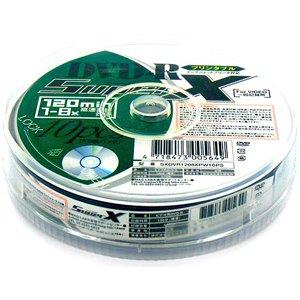 【400枚まとめ買い】SuperX 8倍速 DVD-R 10枚スピンドル アナログ録画用 プリンタブ...