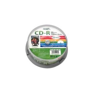 HIDISC CD-R データ用 52倍速 スピンドル 1パック 20枚入
