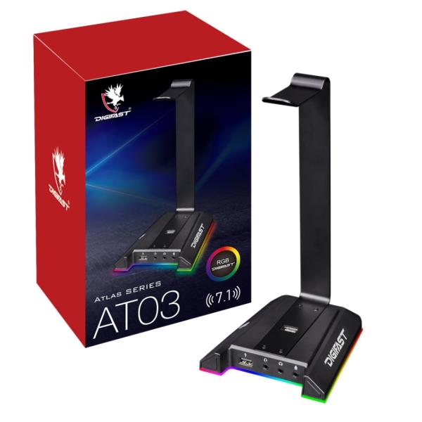 Digifast Atlas Series RGB Headset Stand Software-7...