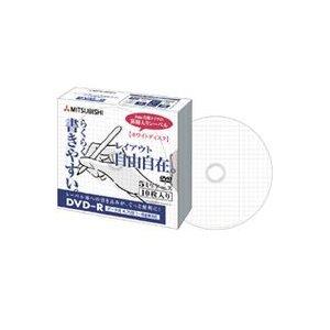 【100枚まとめ買い】三菱化学メディア DVD-R データ用 8倍速 方眼入りワイドプリンタブル ス...