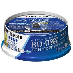 【200枚まとめ買い】三菱 BD-R 25GB 2倍速対応 録画用 記録面にAZO色素を採用 スピン...