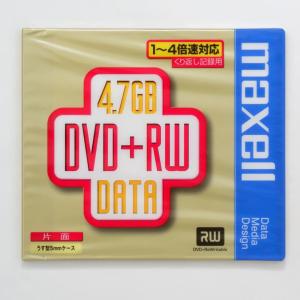 【100枚まとめ買い】【アウトレット】 マクセル データ用 DVD+RW 4.7GB くり返し記録用 4倍速対応 1枚×100