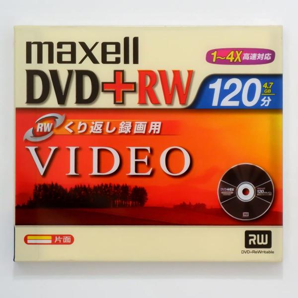 【50枚まとめ買い】【アウトレット】 マクセル アナログ録画用 DVD+RW 120分(4.7GB)...