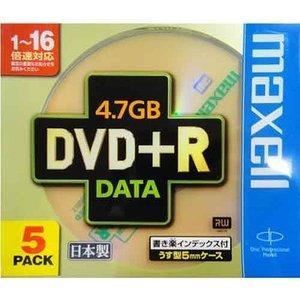 【100枚まとめ買い】【アウトレット】マクセル データ用 DVD+R 4.7GB 16倍速 5枚×2...