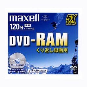 【50枚まとめ買い】【アウトレット】 Maxell DVD-RAM くり返し録画用 地上デジタル放送...