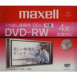 【50枚まとめ買い】【売り切れ御免】 MAXELL DVD-RW 繰り返し録画用 CPRM対応 4....