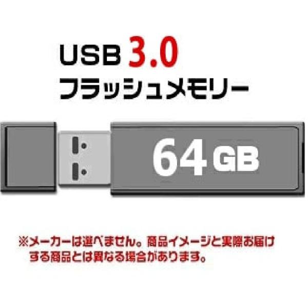 【10個セット】USB 3.0 フラッシュドライブ 64GB MFUF64G3[返品交換不可]