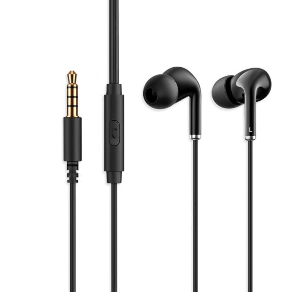 【FLASHSTORE 限定品】カナル型 有線インイヤー イヤホン　HD-GT-E306P-BK