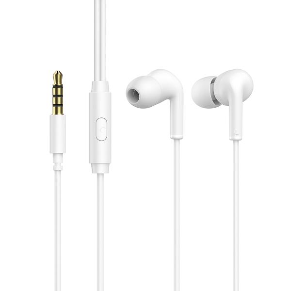 【FLASHSTORE 限定品】カナル型 有線インイヤー イヤホン　HD-GT-E306P-WH