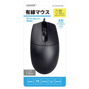 HIDISC 静音有線マウス HD-MSWD01BKの買取情報