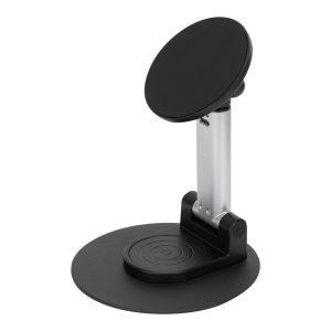 HIDISC マグネット スマホ スタンド 磁力 吸着 くっつく ブラック HD-MSSTDBK