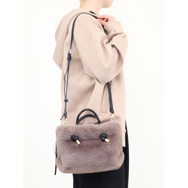 【VIOLA'dORO】エコファーノットハンドルトート