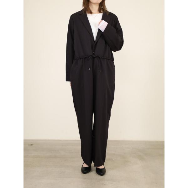 【LeMelange】テーラードカラーオールインワン