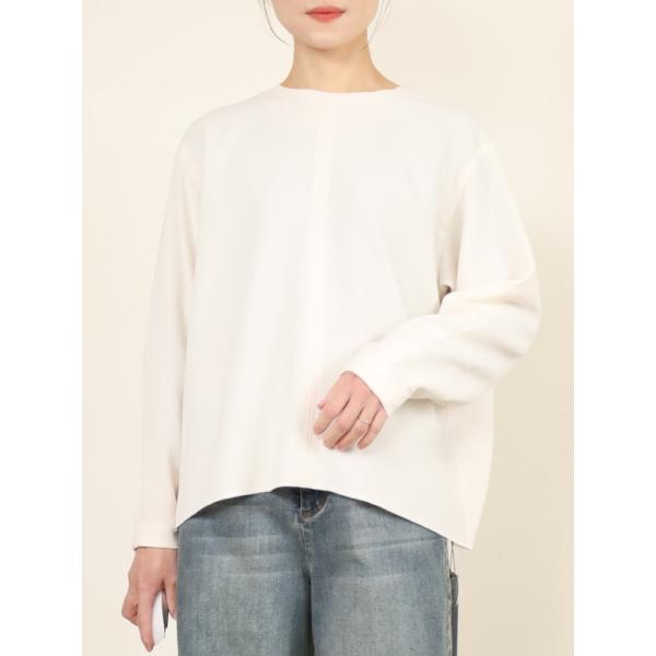 【Doneeyu】ダブルクロス後ろスリットプルオーバー