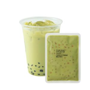 窒素冷凍タピオカ 抹茶ミルク145g×10袋/1杯あたり@105円