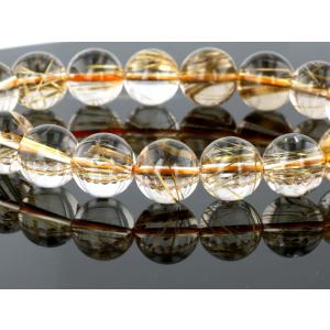 タイチンルチル ブレスレット 12mm玉 No...の詳細画像5