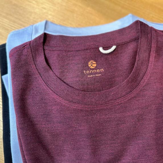 天撚Tシャツ /メリノウール