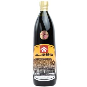 三ッ星醤油 900ml　堀河屋野村　送料込み価格