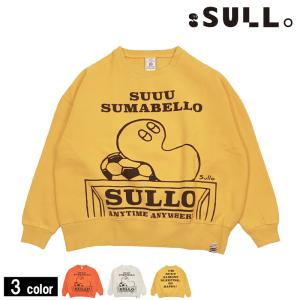 スージョ/SULLO スウェットトップス/BIG SHILHOUETTE SWEAT SUUPY【1333001016】