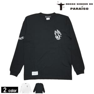 ノッソセニョールドパライーゾ/NOSSO SENHOR DO PARAISO ロングTシャツ/PRAY Long Sleeve TEE【NP-00-584】｜itempost