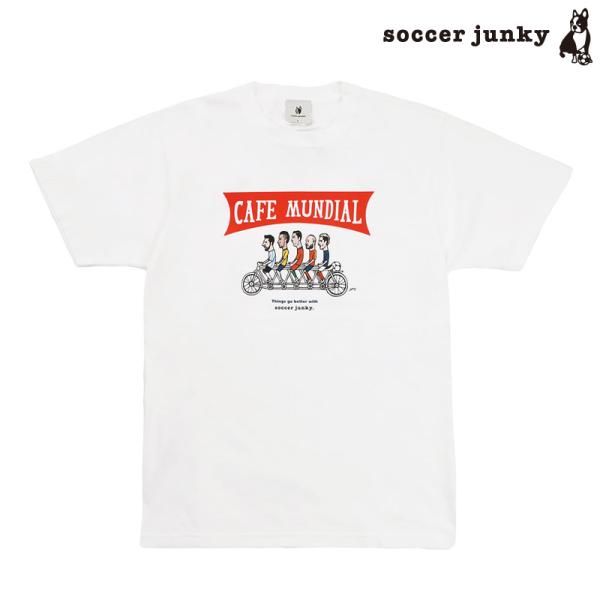 サッカージャンキー/soccer junky 半袖TEEシャツ/CAFE MUNDIAL【SJ24C...
