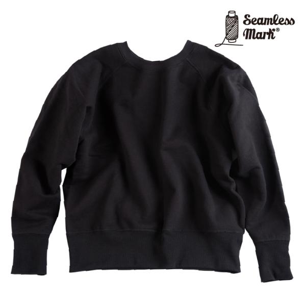 丸胴ラグランスリーブ#GA-SWRAG / 1930BLACK