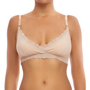 オーガニカリー グローン コットンナーシング ブラジャー (チャイ)