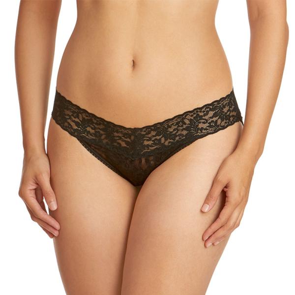 シグニチャー レース Ｖーキニ (ブラック)