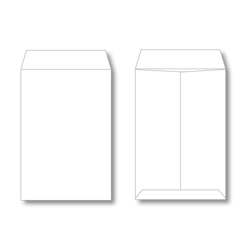 角７　ホワイト（晒）  80g　〒枠なし　センター貼