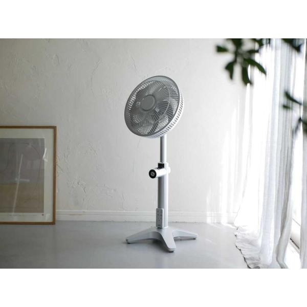 【Kamomefan/カモメファン】やわらかい風を届けるKamomefan+c lite シルバー