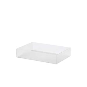 タイディアップボックス 浅型 クリア