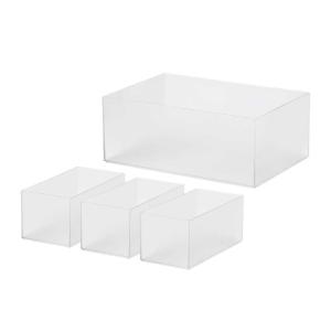 ラ・イクイット タイディアップボックス 深型4点セット