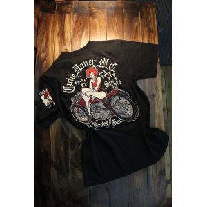 The BRAVE-MAN×CUTIE HONEY　キューティハニー　CHB-2002　天竺半袖Tee　Ｔシャツ　ブラック