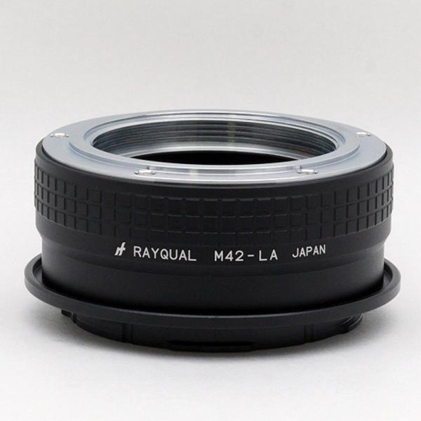 Rayqual 日本製レンズマウントアダプター＜ライカLマウントボディ＞M42レンズ/ M42-LA