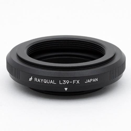 Rayqual 日本製レンズマウントアダプター＜FUJI Xマウントボディ＞ライカスクリューマウント...