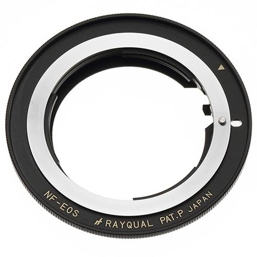 Rayqual 日本製レンズマウントアダプター＜EOSマウントボディ＞Nikon Fレンズ／NF-E...