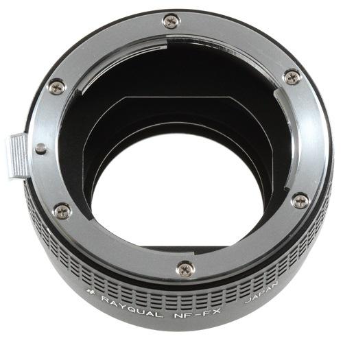 Rayqual 日本製レンズマウントアダプター＜FUJI Xマウントボディ＞Nikon Fレンズ／N...