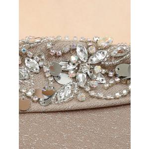 【Angel R/エンジェルアール】胸元ビジュー ベアトップ ラッフルスリット ロングドレス ワンピース AR25246