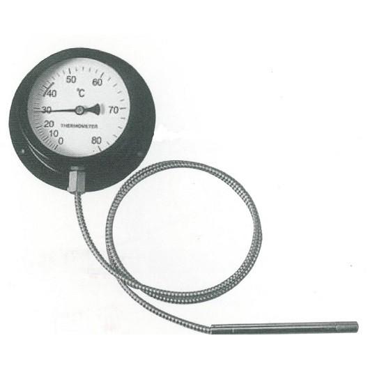 (東京百木製作所)　蒸気圧隔測温度計(浴場用)　VP100-1　投げ込み型