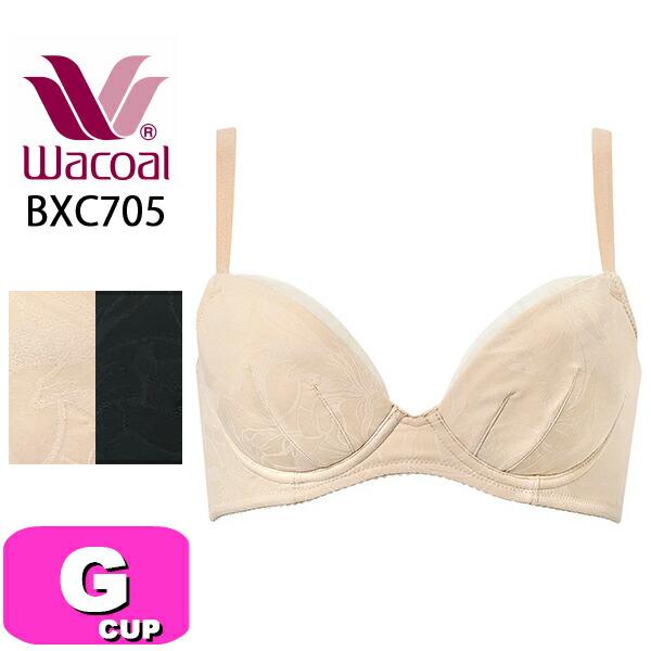 ワコール wacoal BXC705 ブラジャー 3/4カップ 着やせ すっきり シンプルタイプ ス...