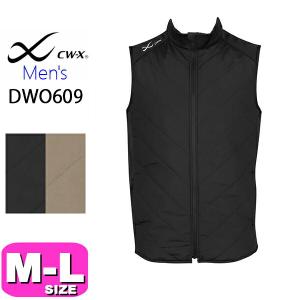 wacoal ワコール CW-X CWX DWO609 男性用 メンズ スポーツ アウター トップス ノースリーブ ハイネック 保温 M L サイズ