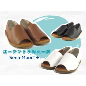 【Sena Moon 】（セナムーン）オープントゥシューズ
