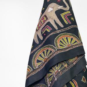 InDream カンタ 刺繍 ストール 約11...の詳細画像3