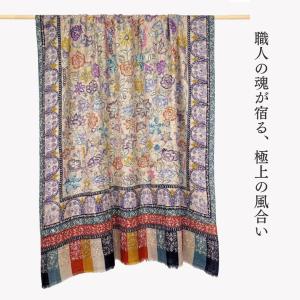 InDream パシュミナ カラムカリ 刺繍 ...の詳細画像5