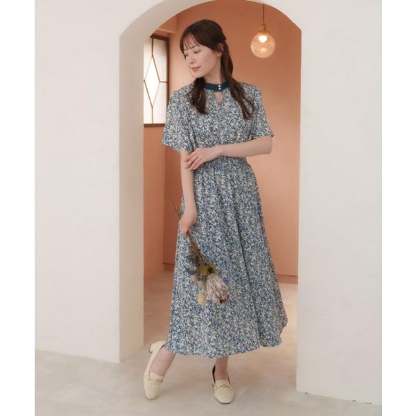 前後2WAYプリントワンピース