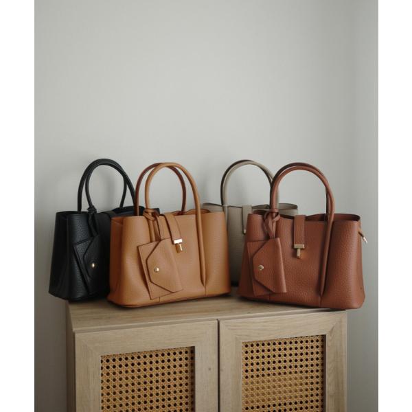 パスケース付きハンドバッグ