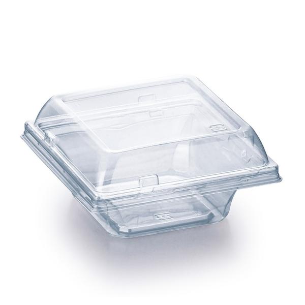 IK100-190 角型容器 本体透明・高蓋セット （100個入）