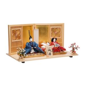 【雛人形】京十番 高雄 雲立涌文様 泥染め 親...の詳細画像3