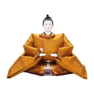【雛人形】京十番 黄櫨染 桐竹鳳凰文様 令和即...の詳細画像4