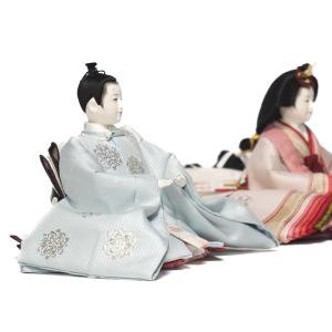 【雛人形】三五 正絹(上) 親王飾り〈清水久遊...の詳細画像5